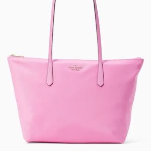 NWT Kate Spade Muted Fuchsia Nylon Tote